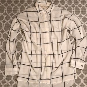 Button Down Dress Top